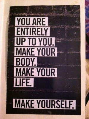 make yourself