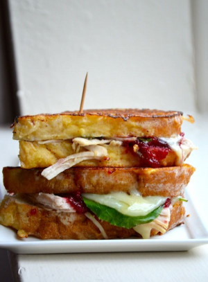 Day after Thanksgiving Leftovers - TURKEY & CRANBERRY MONTE CRISTO Yum ...