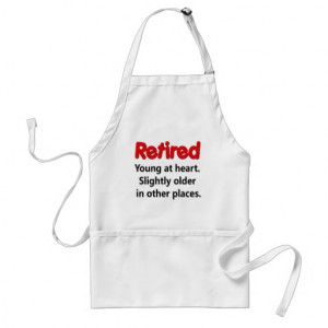 Funny Sayings Aprons