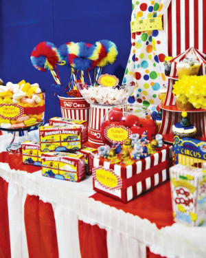 Circus Themed Birthday Party Ideas