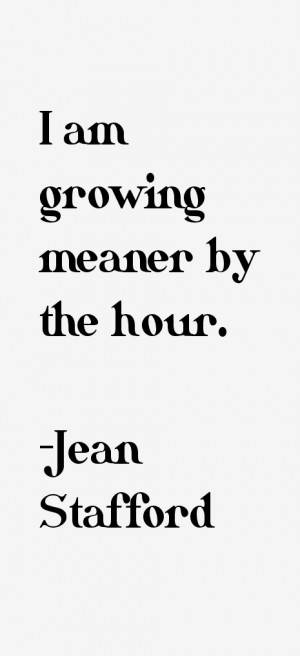 Jean Stafford Quotes amp Sayings