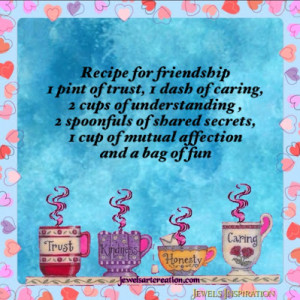 Recipe for friendship