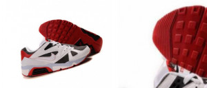 Undoubtedly Selection Running Shoes Men White Red Nike Air Max 91 Best