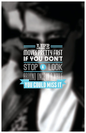 Ferris Bueller Typography Poster by sap41387 on Etsy, $15.00