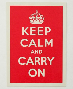 Keep Calm With Posters By Douglas Wilson