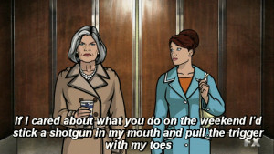 fx #cheryl tunt #malory archer #archer