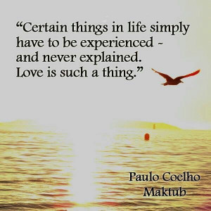 Love quote by Paulo Coelho