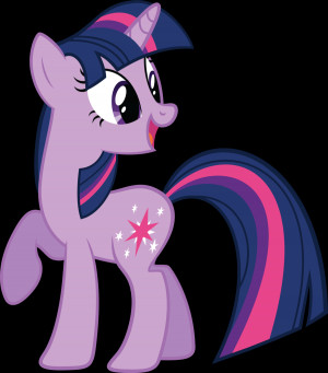 My Little Pony Vector Happy Twilight Sparkle By Krusiu42