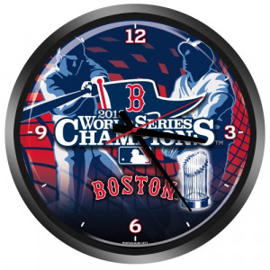 boston red sox 2013 mlb world series champions 15 wall clock your red ...