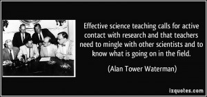 Effective Science Teaching...
