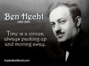 Moving Away Quotes – Ben Hecht