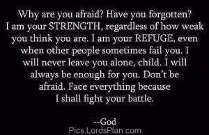 God shall Fight your Battle, If you are going through tough situation ...
