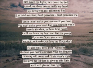 Bonnie Raitt - I Can't Make You Love Me -song lyrics, songs, music ...