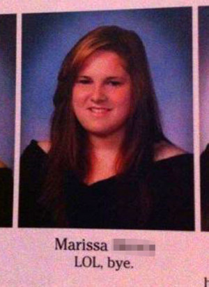 Bad ass yearbook quotes