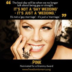 LGBT Quotes: Pink www.thegailygrind... More