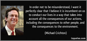 More Michael Crichton Quotes