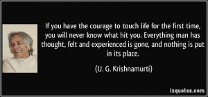 Krishnamurti Quote