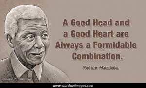 Famous quotes by nelson mandela