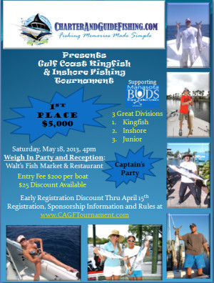 Gulf Coast Kingfish & Inshore Fishing Tournament