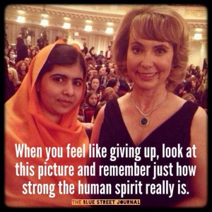 Malala and Gabby Giffords
