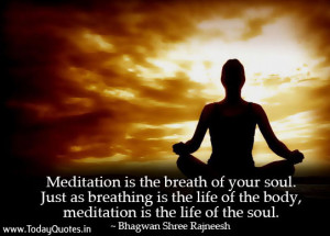 Meditation Quotes – Sayings about Meditation Inspirational Thoughts ...