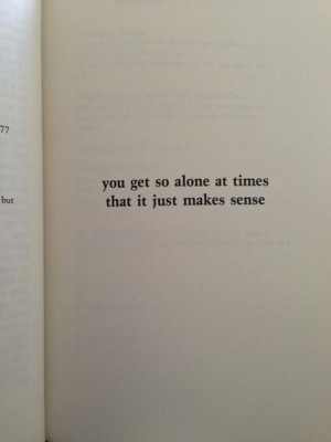 ... Gracie. Nothing's not normal Charles Bukowski-dude's a frikin genius