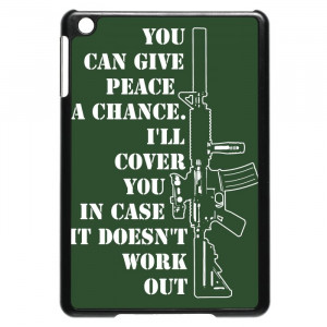 Funny Gun Rights Quotes iPad Mini Case