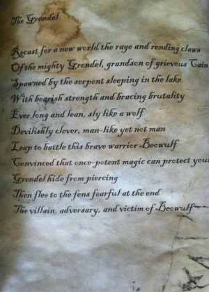 beowulf grendel poem