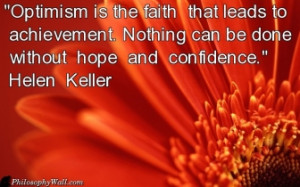 TAGS: optimism faith chievement hope confidence