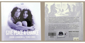 Above, Yoko Ono, John Lennon. Give Peace a Chance , Bakhall Printers ...