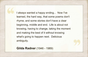 Gilda Radner quote