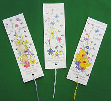18 Assorted Easter Lamb/chick/bun ny Bookmarks, with Bible Text