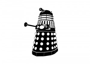 This Dalek wall sticker art is great to add some Doctor Who-ness and ...