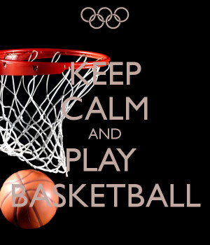 Basketball Keep Calm Play This