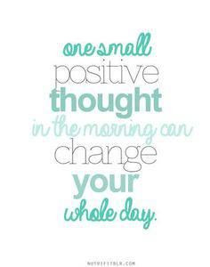 Positive Thoughts