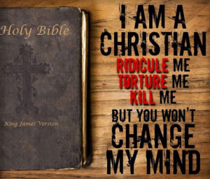 am a Christian