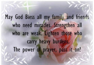 simple, but very powerful prayer: