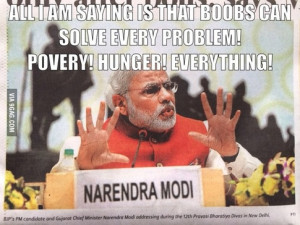 Are there any Mr. Narendra Modi memes making fun of him?