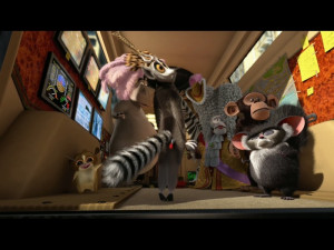 King Julien XIII (Sacha Baron Cohen) from 