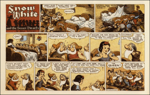 Snow White and the Seven Dwarfs Snow White Comic from 1938