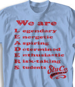 Student Council T Shirt Sayings