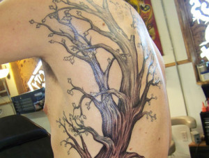 Large Tree Tattoo