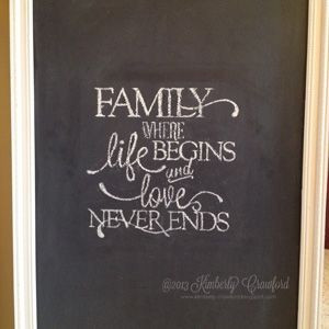 ... Chalkboard Quotes with Repositionable Adhesive | The Crafty Power Blog