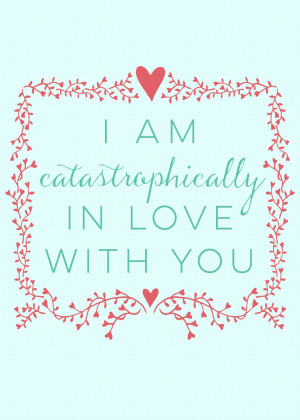 clockwork princess quote - i am catastrophically in love with you