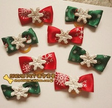 Product Dog Accessories Cute Delicate Fashionable Christmas Snowflake ...