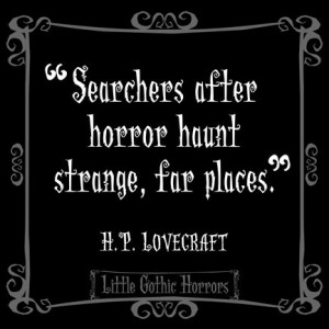 Little Gothic Horrors: Delightfully Dark Quotes