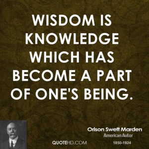 Orison Swett Marden Wisdom Quotes