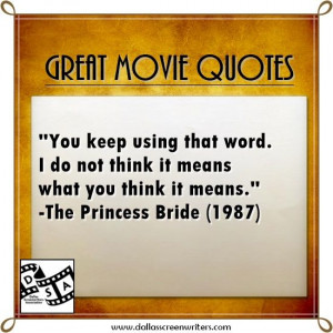 Movie #Quotes The Princess Bride