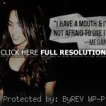 megan fox, quotes, sayings, sarcasm, meaning, short quote megan fox ...