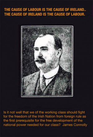 Main text within image: 'The Cause of Labour is the Cause of Ireland ...